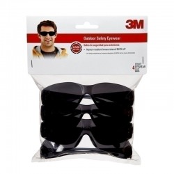 3M Outdoor Safety Eyewear - Grey - Pack of 10