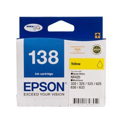 Epson 138 Yellow High Yield (C13T138492) (Genuine)