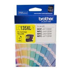 Brother LC135XL-Y Yellow High Yield (Genuine)