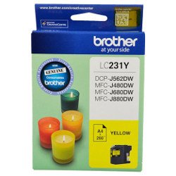 Brother LC231 Yellow (Genuine)