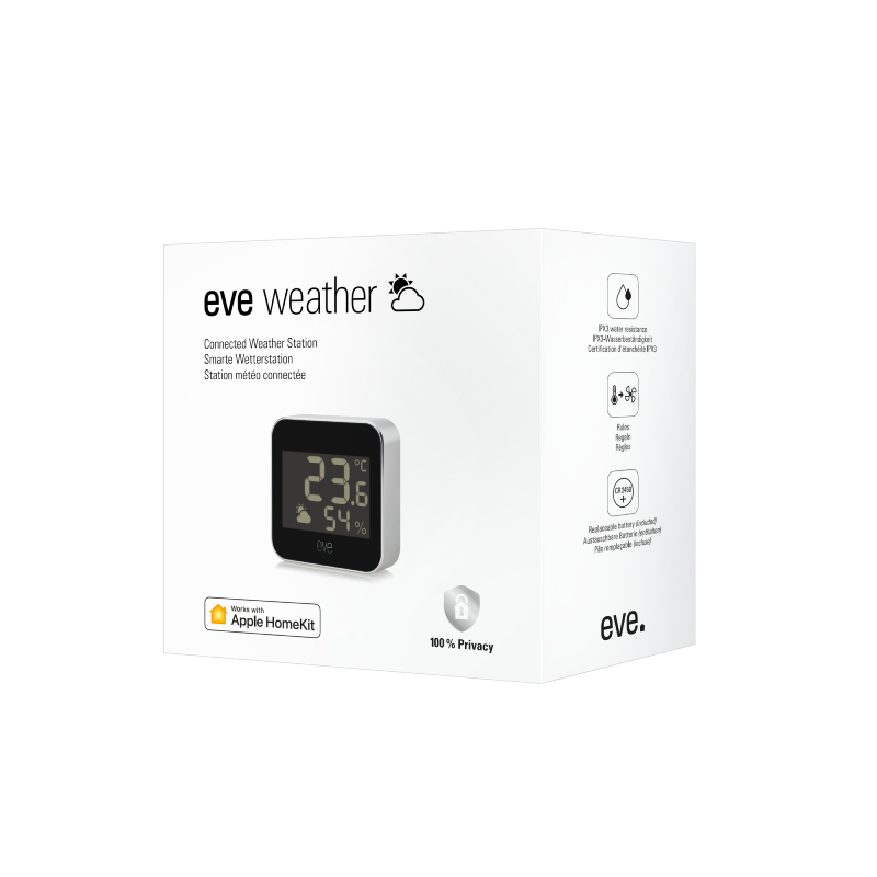 Eve Weather - Temperature & Humidity Monitor