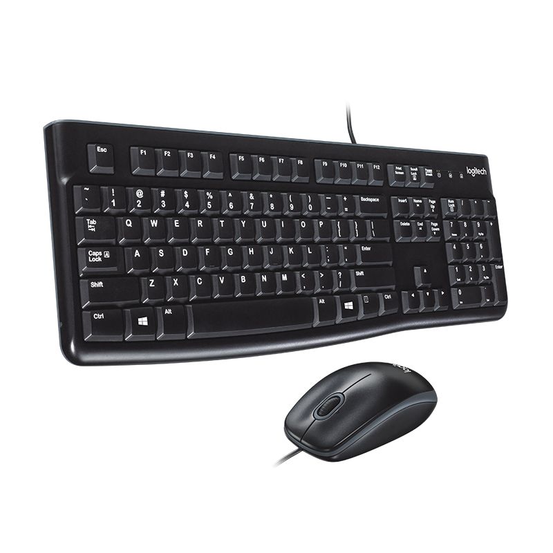 Logitech MK120 Wired Keyboard & Mouse Combo