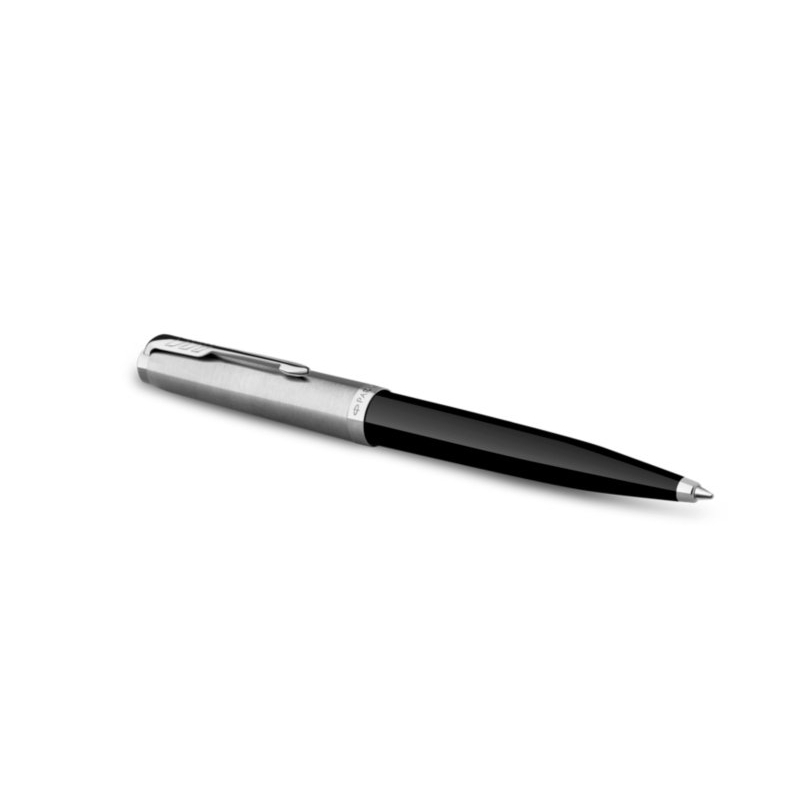 Parker 51 Black Resin Chrome Trim Ballpoint Pen