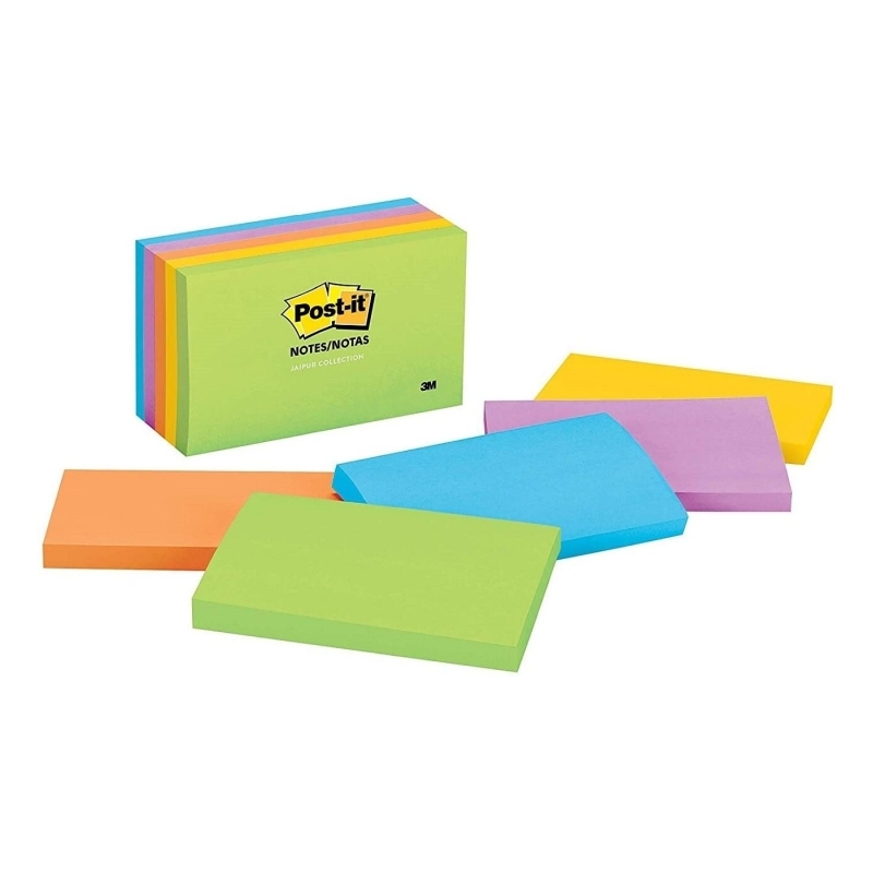 Post-It Notes Jaipur 76 x 127mm 5-Pack