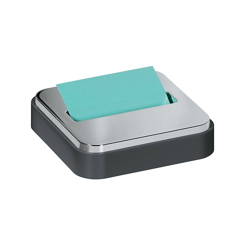 Post-It Steel Top Pop-up Note Dispenser - Grey