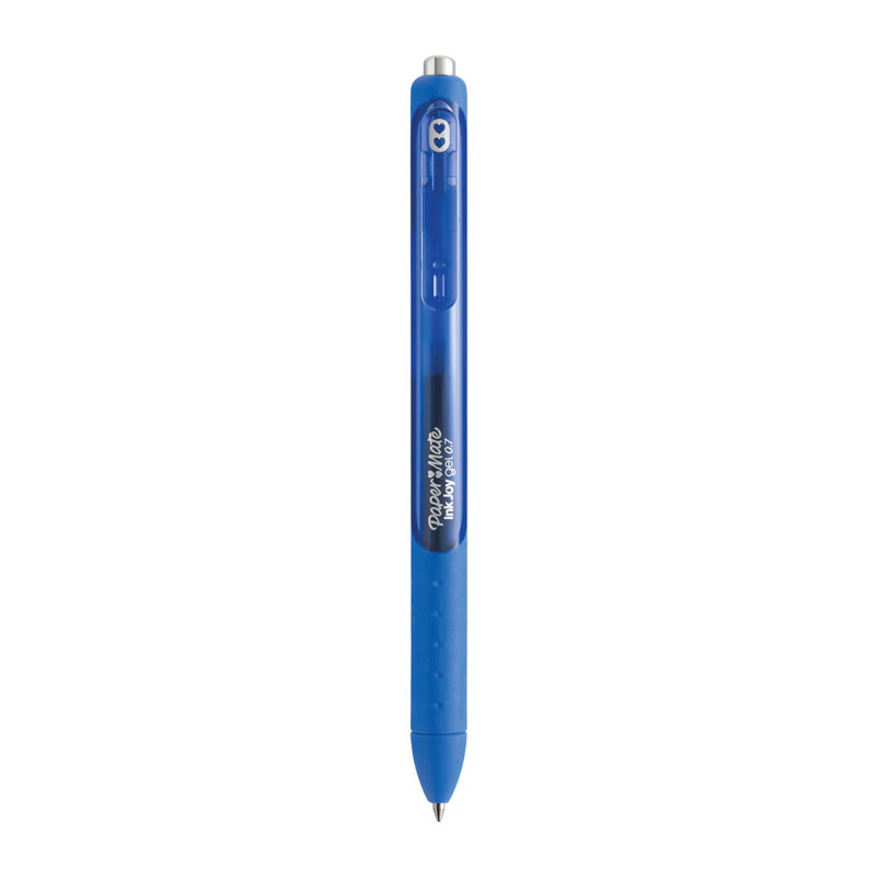 Paper Mate Inkjoy Retractable Gel Pen Blue - Box of 12