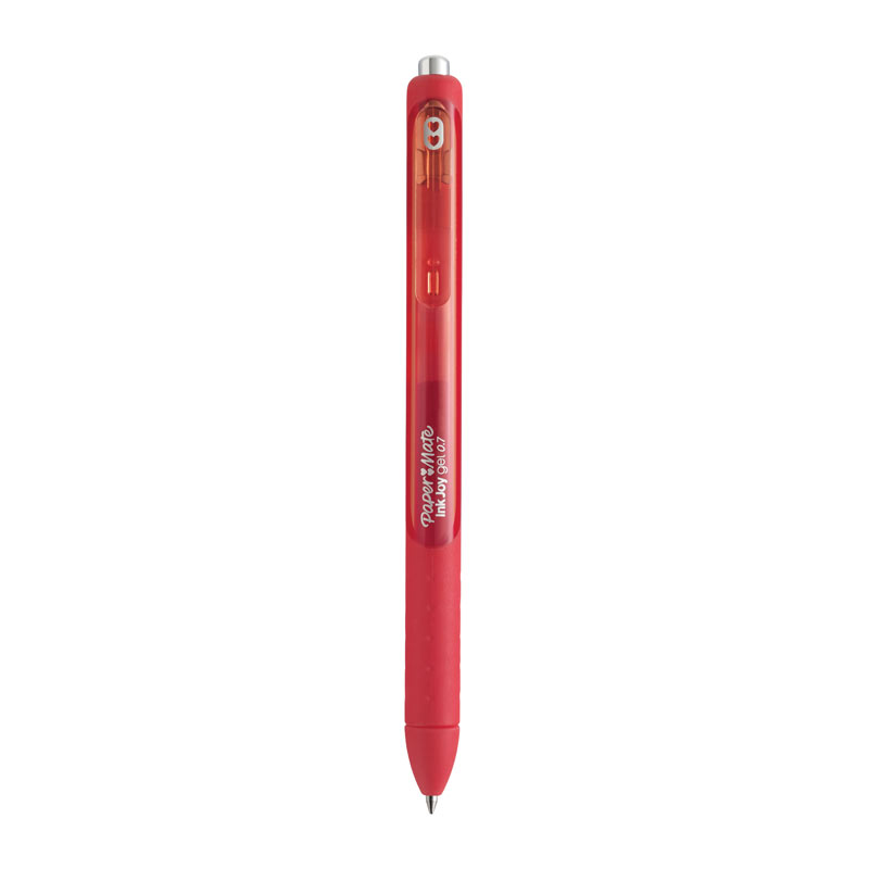 Paper Mate Inkjoy Retractable Gel Pen Red - Box of 12