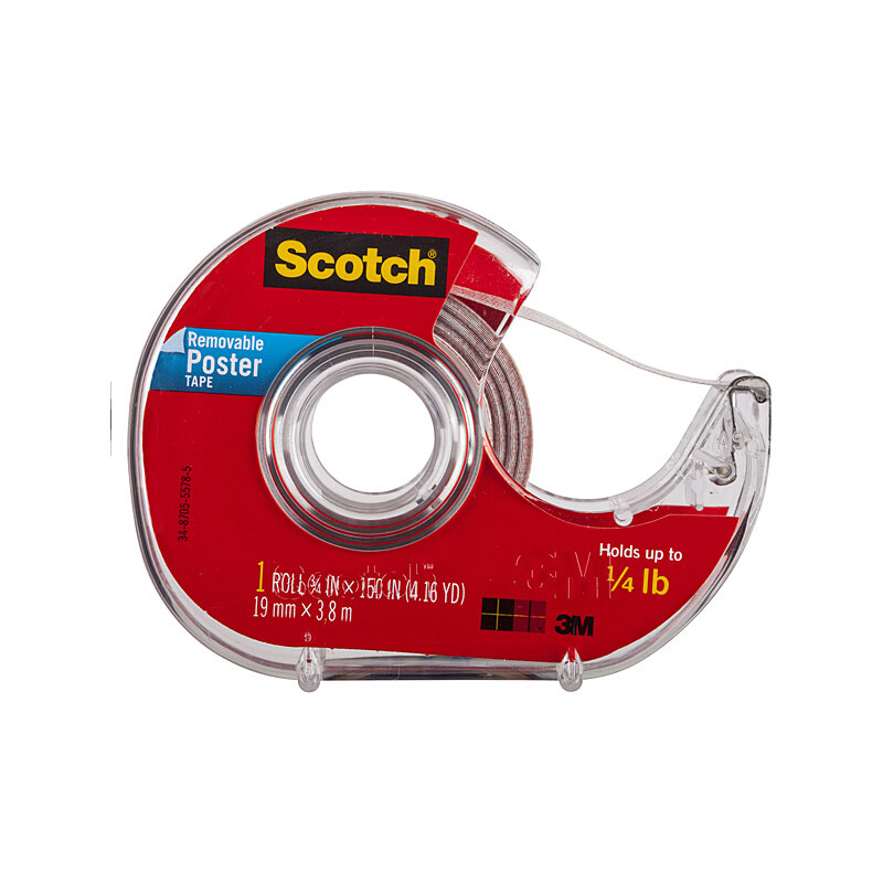 Scotch Poster Tape 109 19mm - Box of 6