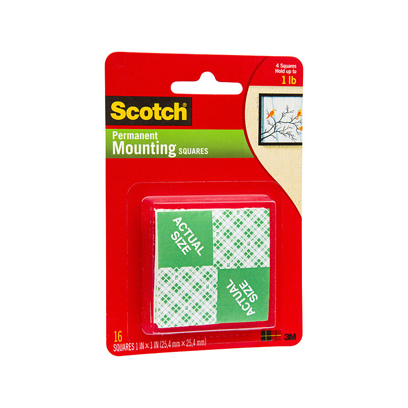 Scotch Mt Sqr 111P Indr 250mm - Box of 6