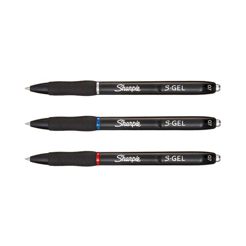 Sharpie Gel 0.7mm Assorted - Pack of 4 - Box of 6