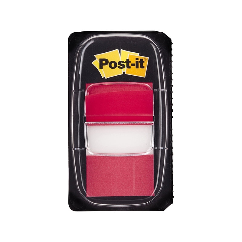 Post-It Flags Red 25 x 43mm 2-Pack - Box of 6