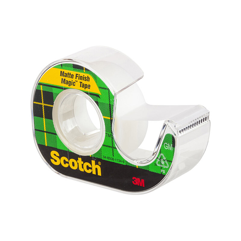 Scotch Tape 105 19mmX7.62M - Pack of 12