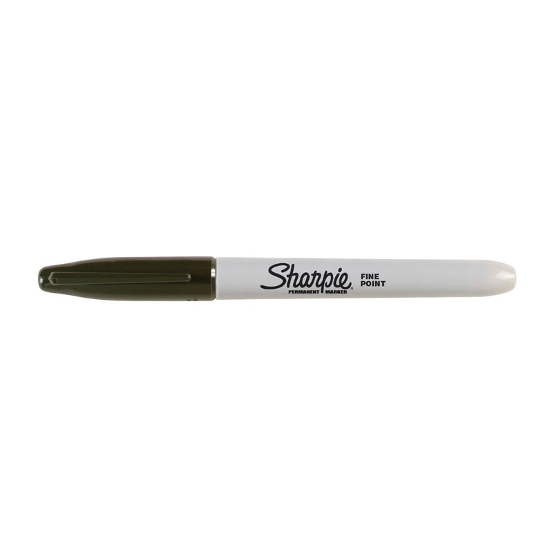 Sharpie Permanent Marker Fine Point Black - Box of 12