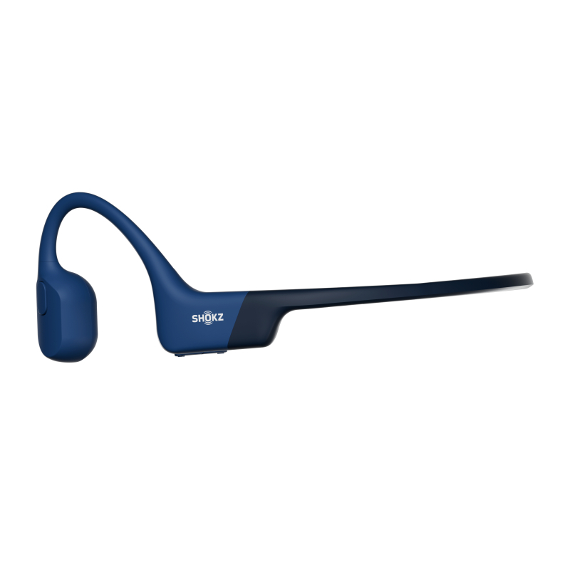 Shokz OpenRun Bone Conduction Sports Headphones - Blue