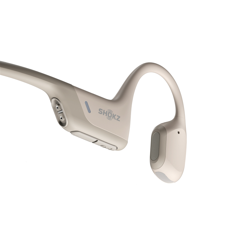 Shokz OpenRun Pro Bone Conduction Sports Headphones - Beige