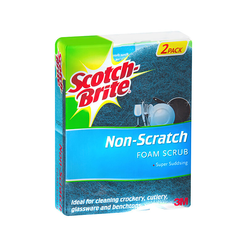 Scotch-Brite Non-Scratch Foam Scrub Sponge - Pack of 12