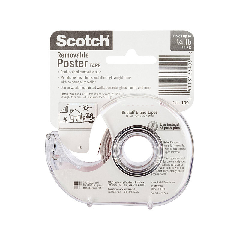 Scotch Poster Tape 109 19mm - Box of 6