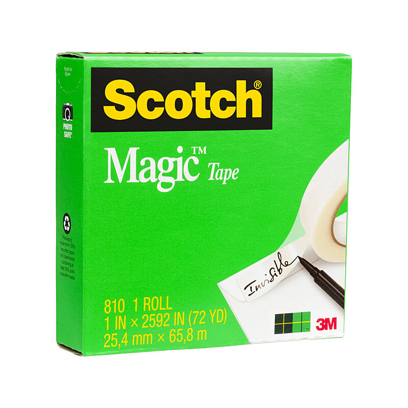 Scotch Magic Tape 810 25.4mm - Box of d