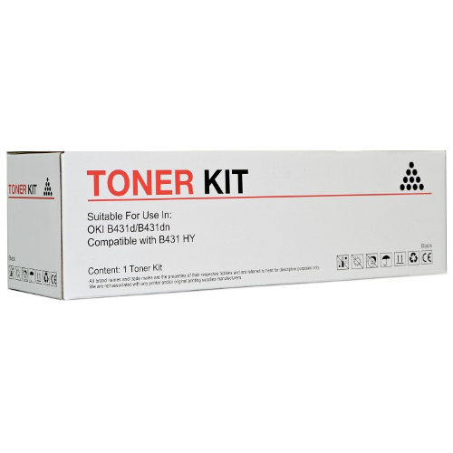 Oki 44574903 Black High Yield Genuine Toner Cartridge