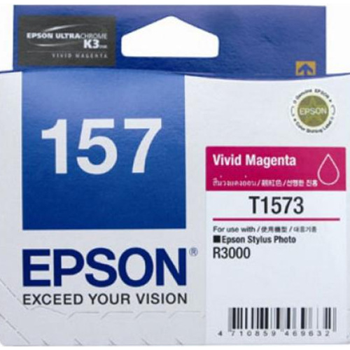 Epson 157 Magenta Genuine Ink Cartridge (C13T157390)