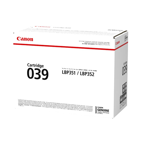 Canon CART039 Black Genuine Toner Cartridge