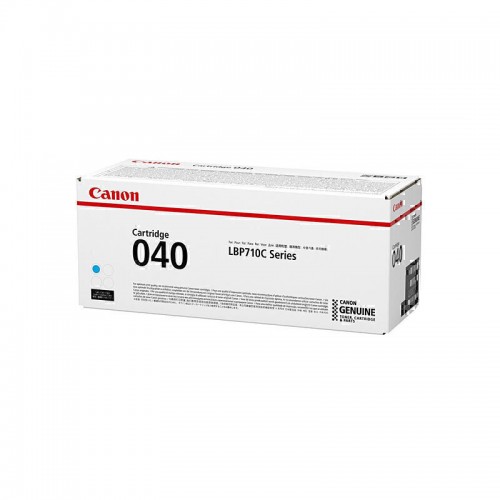 Canon CART040C Cyan Genuine Toner Cartridge