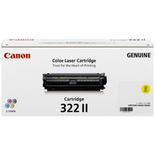 Canon CART322IIY Yellow High Yield Genuine Toner Cartridge