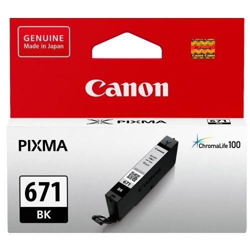 Canon CLI-671BK Black Genuine Ink Cartridge