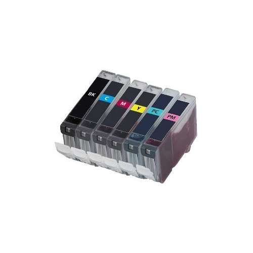 7 Pack Canon Compatible CLI-8 Ink Cartridges