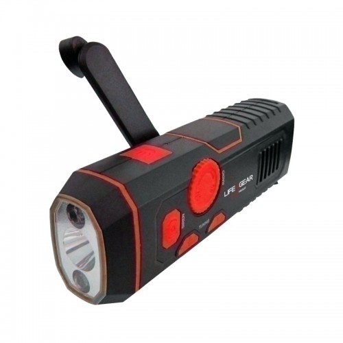 LifeGear USB Radio Crank Light