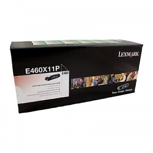 Lexmark E460X11P Black Extra High Yield Genuine Toner Cartridge