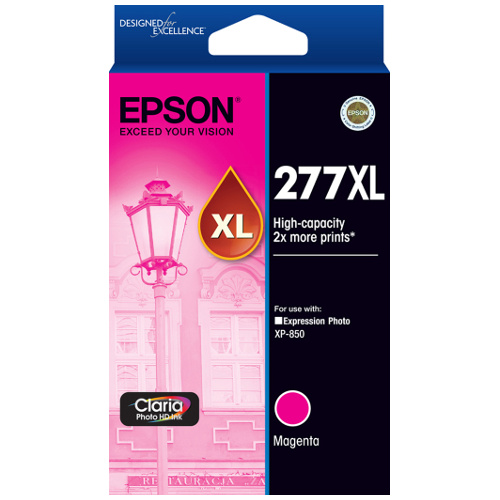 Epson 277XL Magenta High Yield Genuine Ink Cartridge (C13T278392)