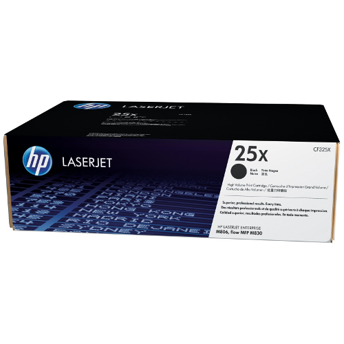 HP 25X Black Genuine Toner Cartridge (CF325X)