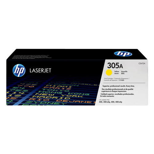 HP 305A Yellow Genuine Toner Cartridge (CE412A)