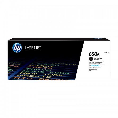 HP 658A Black Genuine Toner Cartridge (W2000A)