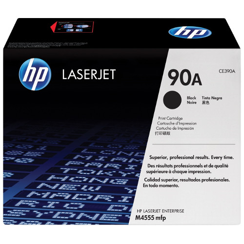 HP 90A Black Genuine Toner Cartridge (CE390A)