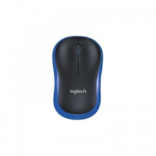 Logitech M185 Wireless Mouse - Blue