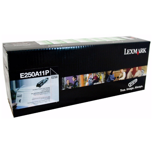 Lexmark E250A11P Black Genuine Toner Cartridge