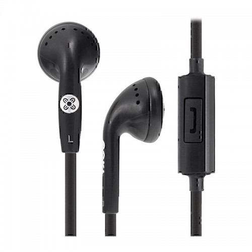 Moki Microphone Earphones - Black