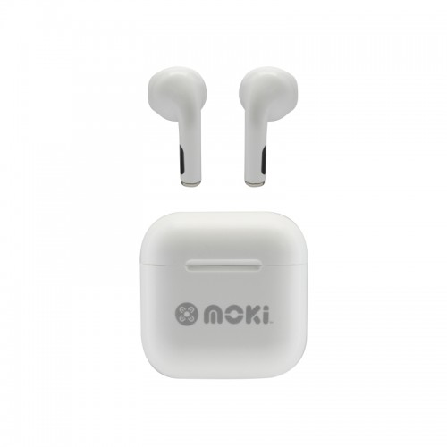 MokiPods Mini Wireless Earphones - White