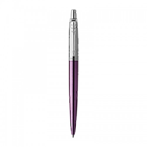 Parker Jotter Victoria Violet Chrome Trim Ballpoint Pen