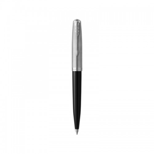 Parker 51 Black Resin Chrome Trim Ballpoint Pen