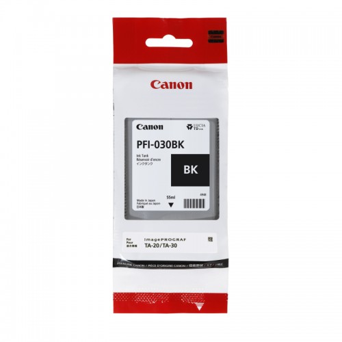 Canon PFI-030BK Black Genuine Ink Cartridge