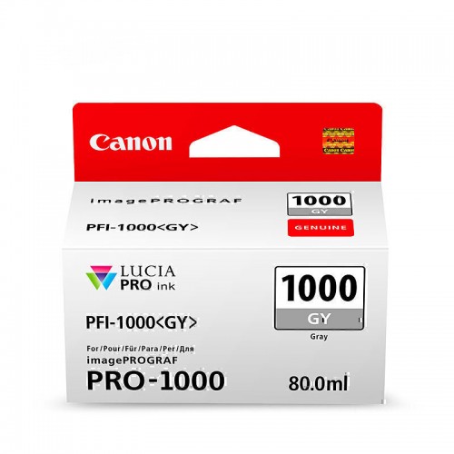 Canon PFI-1000GY Grey Genuine Ink Cartridge