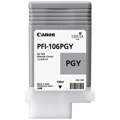 Canon PFI-106PGY Photo Grey Genuine Ink Cartridge