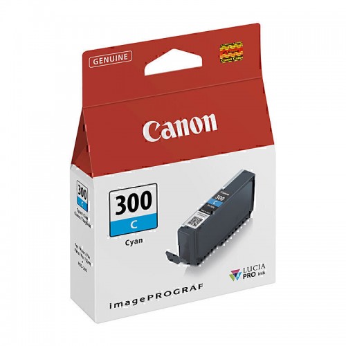 Canon PFI-300C Cyan Genuine Ink Cartridge