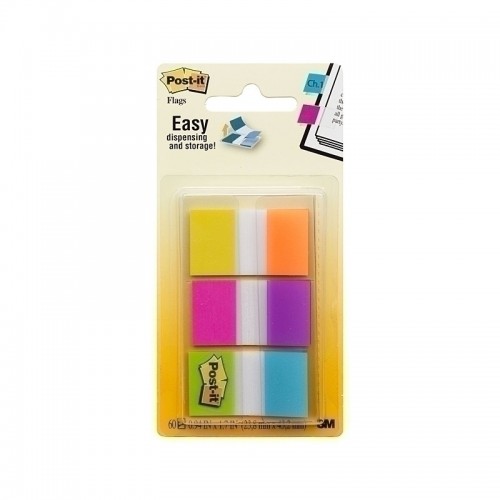 Post-It Flags 680-EG-ALT Bright Colours 25 x 43mm 3-Pack - Box of 6