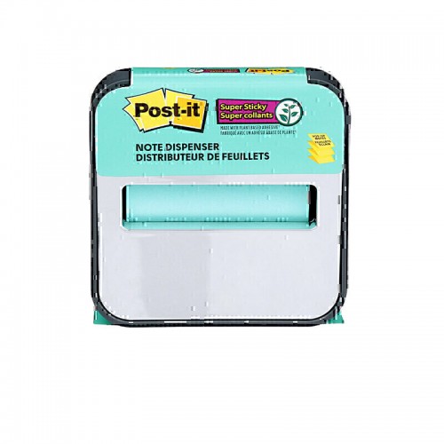 Post-It Steel Top Pop-up Note Dispenser - Grey