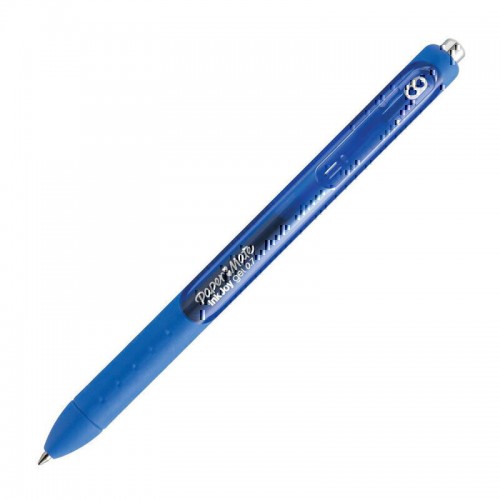 Paper Mate Inkjoy Retractable Gel Pen Blue - Box of 12