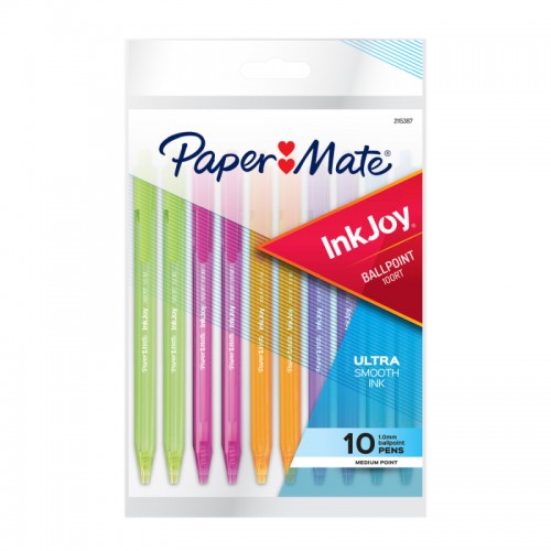 Paper Mate InkJ Ballpoint Pen 100RT Fsn - Pack of 10 - Box of 12